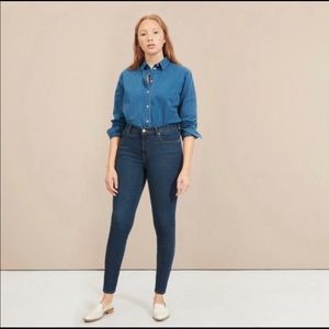 Everlane Mid Rise Skinny Jeans - Ankle